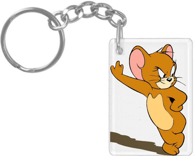 hamsa print world K577 Key Chain