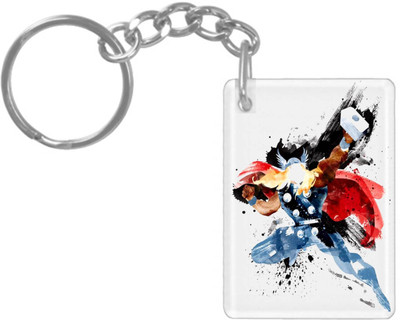 hamsa print world K549 Key Chain