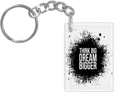hamsa print world K374 Key Chain
