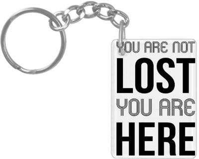 hamsa print world K220 Key Chain