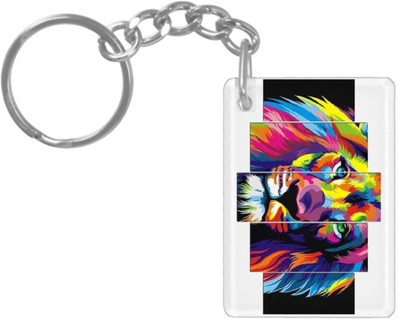 hamsa print world K802 Key Chain