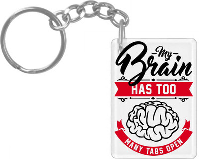 hamsa print world K781 Key Chain