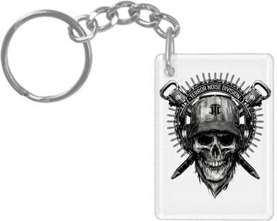 hamsa print world K687 Key Chain
