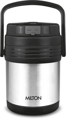 MILTON Wofer 3 with Bluetooth Speaker 3 Containers Lunch Box(1200 ml, Thermoware)