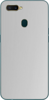 Vcare GadGets OPPO A7 Mobile Skin(Silver)