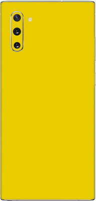 Vcare GadGets Samsung Galaxy Note 10 Mobile Skin(Yellow)