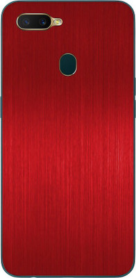 Vcare GadGets OPPO A7 Mobile Skin(Red)