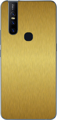 Vcare GadGets Vivo V15 Mobile Skin(Gold)