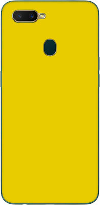 Vcare GadGets OPPO A7 Mobile Skin(Yellow)