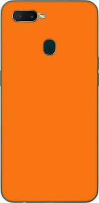 Vcare GadGets OPPO A7 Mobile Skin(Orange)