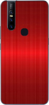 Vcare GadGets Vivo V15 Mobile Skin(Red)