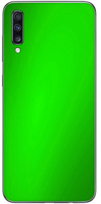 Vcare GadGets Samsung Galaxy A70 Mobile Skin(Green)