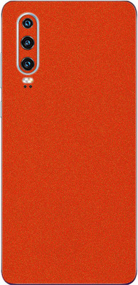 Vcare GadGets Huawei P30 Mobile Skin(Orange)