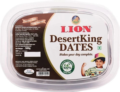 LION Dessert King Dates 500gm Dates (pack of 2) Dates(2 x 0.5 kg)