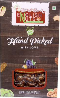ENGLISH NUTS Brownn Walnuts Kernels Without Shell - 1000 GMS VACCCUMISED PACK Walnuts(4 x 250 g)