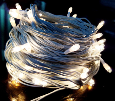 Ascension 17 LEDs 4 m White Steady String Rice Lights(Pack of 10)