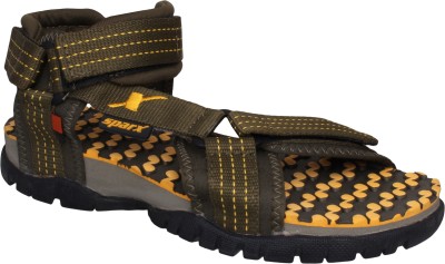 SPARX Sparx Men SS-202 Olive Yellow Floater Sandals Men Olive, Green, Yellow...