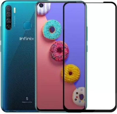 KOKO Edge To Edge Tempered Glass for Infinix S5, Infinix S5 Lite(Pack of 1)