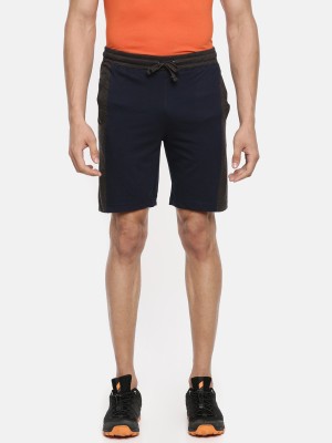 Dollar Solid Men Blue Basic Shorts