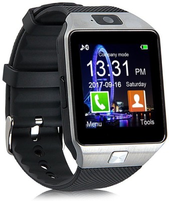 Twixxle V™-20-DZ-13 DZ09 Smartwatch(Silver Strap, Regular)