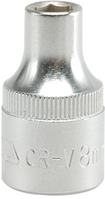 YATO YT-1200 1/2 inch Drive Hexagonal Chrome Finish Socket with Size 36mm and symbol 50BV30 Socket Set(Pack of 1)