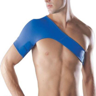 keycraze Shoulder Support Adjustable shoulder brace Compression Shoulder Pad Neoprene Shoulder Support(Blue)