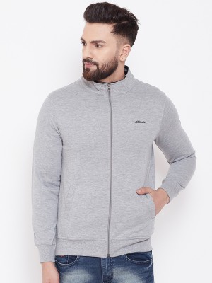 Adobe Full Sleeve Self Design Men Sweatshirt