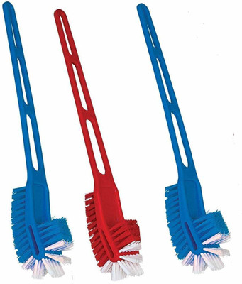 Three Mask Nylon Wet and Dry Brush(Red, Blue, 3 Units)