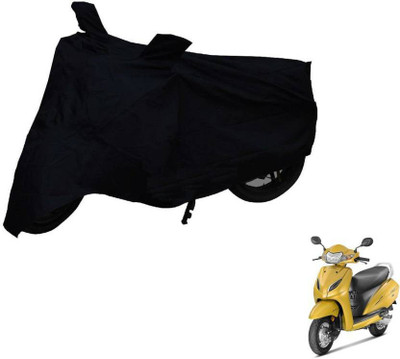 COVER WORLD Waterproof Two Wheeler Cover for Honda(Activa 3G, Black)