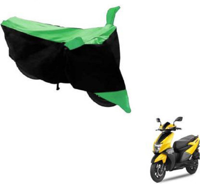 High Quality Waterproof Two Wheeler Cover for TVS(NTORQ, Green, Black)