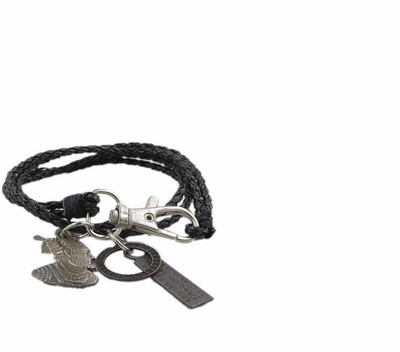 One Personal Care Leather Charm Bracelet