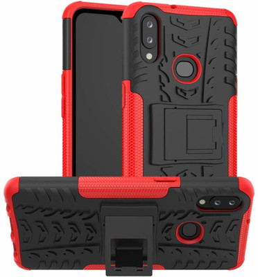NewSelect Back Cover for Samsung Galaxy A10s(Red, Shock Proof, Pack of: 1)