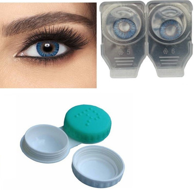 Optify Monthly Disposable(Zero, Colored Contact Lenses, Pack of 2)