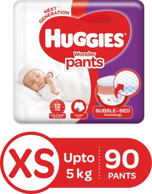 Huggies Wonder Pants diapers - XS (90 Pieces)