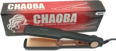 CHAOBA PROFESSIONAL HAIR CRIMPER CERAMIC COATING Hair Styler(Black)