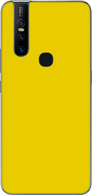Vcare GadGets Vivo V15 Mobile Skin(Yellow)