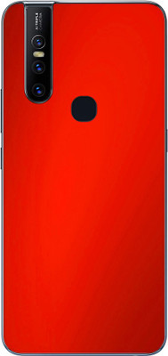 Vcare GadGets Vivo V15 Mobile Skin(Red)