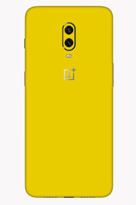 Vcare GadGets OnePlus 6T Mobile Skin(Yellow)