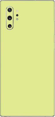 Vcare GadGets Samsung Galaxy Note 10 Plus Mobile Skin(Cream)