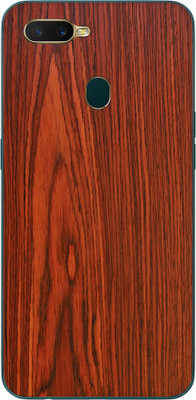 Vcare GadGets OPPO A7 Mobile Skin(Wooden)