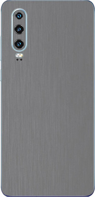 Vcare GadGets Huawei P30 Mobile Skin(Silver)
