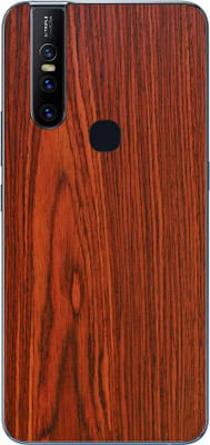 Vcare GadGets Vivo V15 Mobile Skin(Wooden)