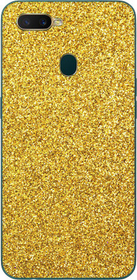 Vcare GadGets OPPO A7 Mobile Skin(Gold)