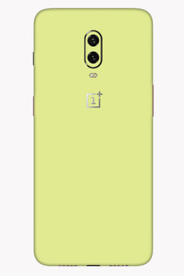 Vcare GadGets OnePlus 6T Mobile Skin(Cream)