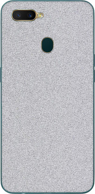 Vcare GadGets OPPO A7 Mobile Skin(Silver)