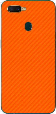 Vcare GadGets OPPO A7 Mobile Skin(Orange)