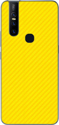 Vcare GadGets Vivo V15 Mobile Skin(Yellow)