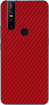 Vcare GadGets Vivo V15 Mobile Skin(Red)