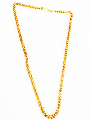 SRI SAI GOLD COVERING one gram gold plated Gold-plated Plated Copper Chain