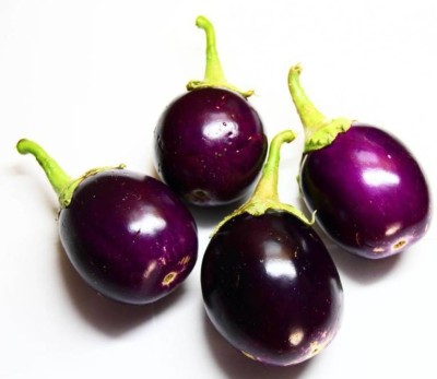 R-DRoz ChuChu Brinjal Exotic Vegetable Seeds - Pack of 50 Seeds F-1 Hybrid Seed(50 per packet)